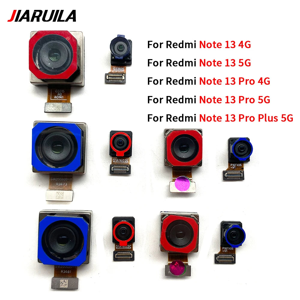 Front Camera Flex Back Rear Camera Module Flex Cable For Xiaomi Redmi Note 13 Pro Plus 4G 5G Xiaomi  Xiao mi phone repair parts