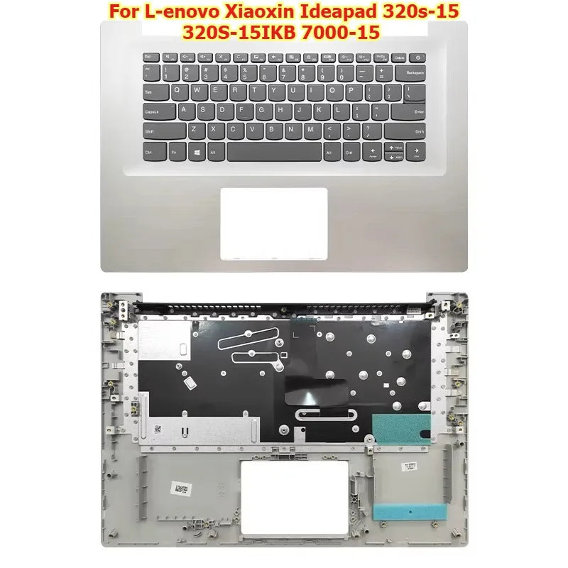 Upper case keyboard for Lenovo Xiaoxin Ideapad 320s-15 320S-15IKB 7000-15 shell topcase palmrest C Top Cover 5CB0N79562 Lenovo laptop repair parts