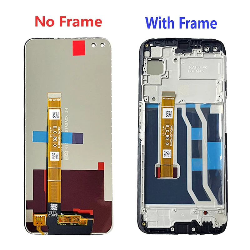 6.6"inch For Oppo Realme 6 Pro LCD Display Touch Screen Digitizer Assembly For Realme6 Pro Display RMX2061 RMX2063 Screen Oppo phone repair parts Realme phone repair parts