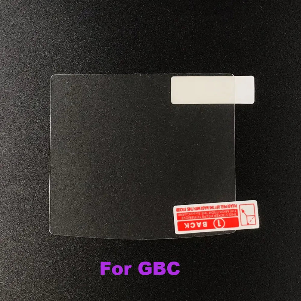 1-10set For 2DS New 3DS XL Top Bottom Clear Protective Film For Nintendo DSi NDSi XL GB GBA GBC GBM LCD Screen Protector Skin Game console repair parts