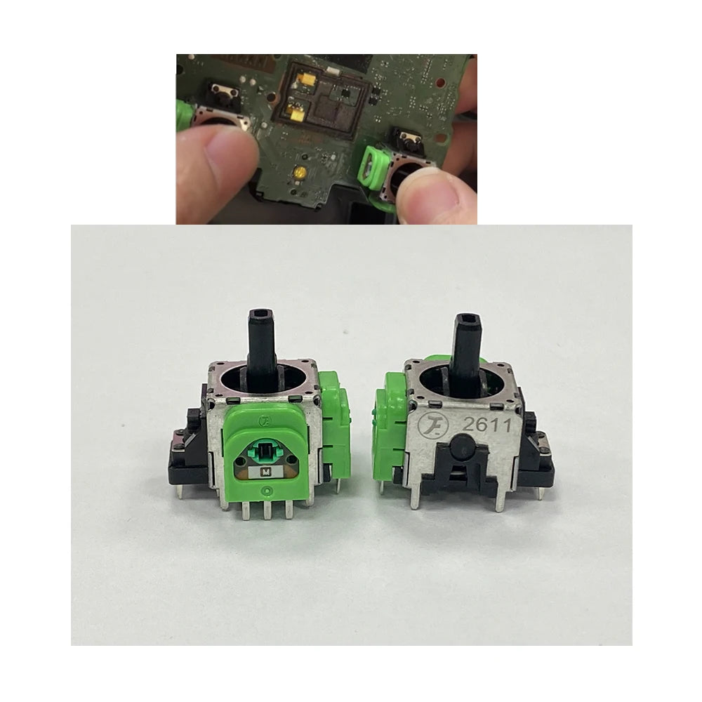 10/20/30PCS Favor Union TMR Electromagnetic Joystick for PS5 PS4 Controller 3D Analog Sensor Thumb Stick for Xbox Series S/X Game console repair parts