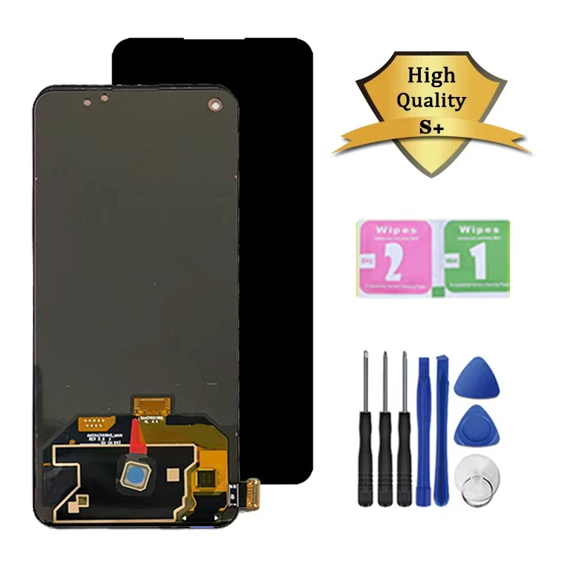 OLED Quality For OPPO Realme GT Master Edition RMX3363 LCD Display With Fingerprint Touch Panel Screen Digitizer Assembly  Oppo phone repair parts
