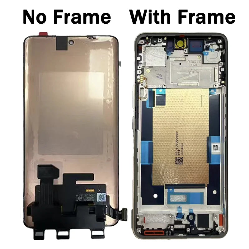 6.8''AMOLED For Oppo Realme 15 Pro RMX5101 Lcd Display Screen Touch Digitizer for Realme 15Pro Display With Frame Oppo phone repair parts Realme phone repair parts