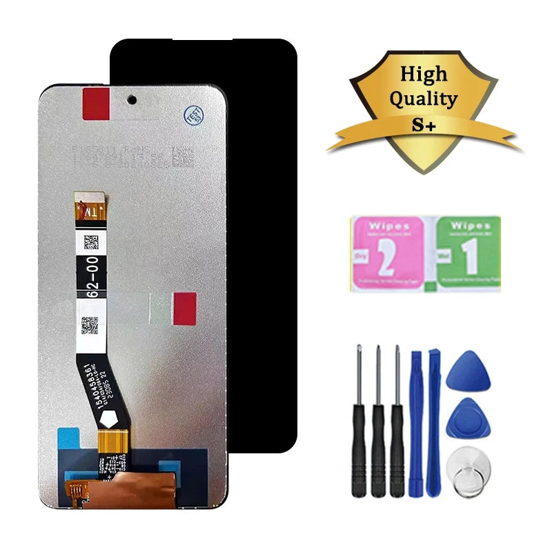 6.5"IPS 120Hz For Motorola Moto G64 LCD Display Touch Screen Digitizer Assembly With Frame Replacement Repair Parts Motorola phone repair parts