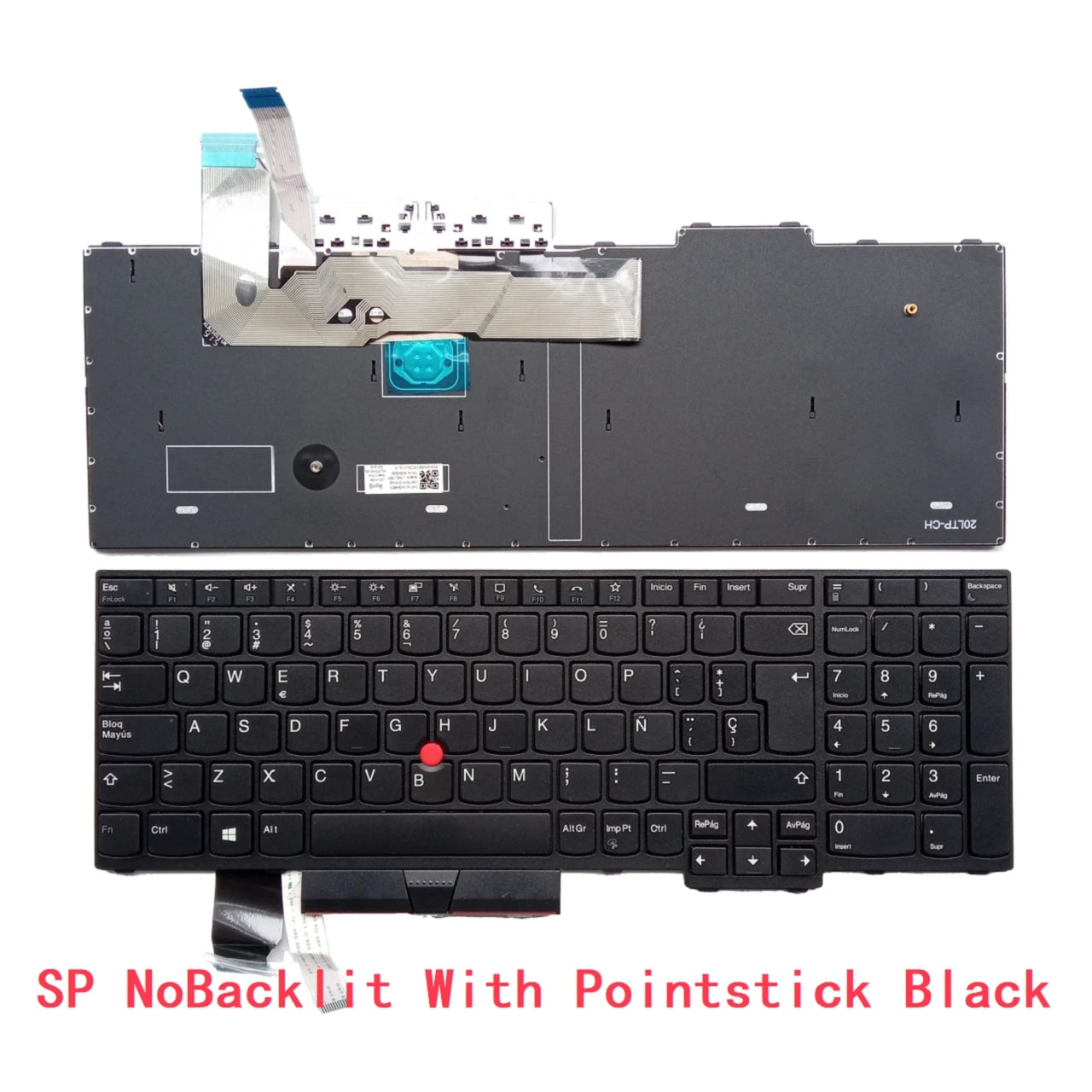 New US Russian Spanish Arab Brazil Laptop Backlit Keyboard For Lenovo Thinkpad P15 P15V P17 T15P L15 Gen1 5N21D93876 5N21D93720 Lenovo laptop repair parts
