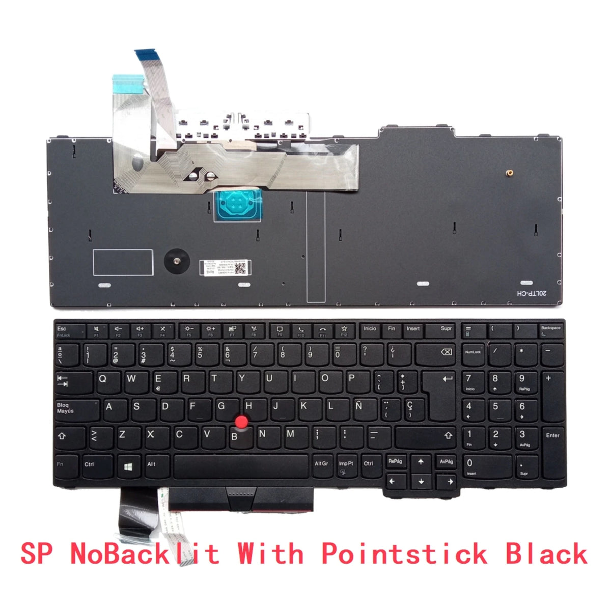 New US Russian Spanish Arab Brazil Laptop Backlit Keyboard For Lenovo Thinkpad P15 P15V P17 T15P L15 Gen1 5N21D93876 5N21D93720 Lenovo laptop repair parts