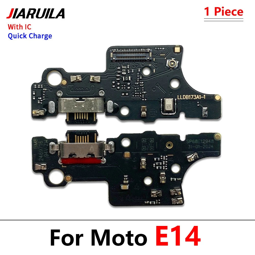 USB Charger Charging Dock Port Connector Flex Cable For Moto E5 E6 E6s E6i E7 E7i Plus Power Play go E20 E30 E40 E32 E22 E13 E14 Motorola phone repair parts