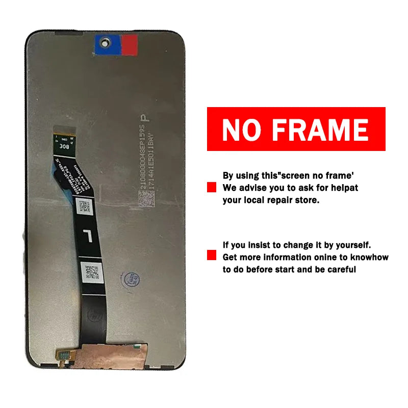 100% Tested LCD for Motorola Moto G67 Power LCD Display Touch Screen Digitizer Assembly for Moto G67 Power LCD With Frame Motorola phone repair parts