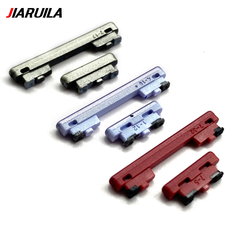 10Pcs, Side Keys Key Power and Volume Buttons Button For Samsung S21 / S21 Plus / S21 Ultra / S21 Fe Replacement Parts Samsung phone repair parts