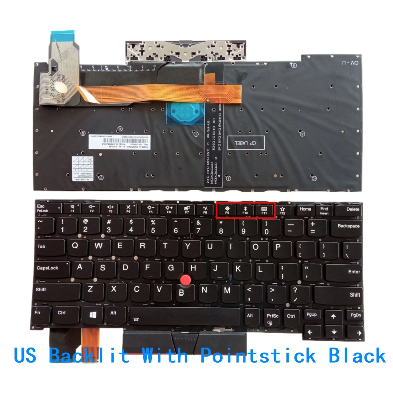 New US Latin Laptop Backlit Keyboard For Lenovo Thinkpad YOGA X390 / YOGA X395 (NOT FIT X390 X395) 01YP080 01YP160 01YP072 Lenovo laptop repair parts