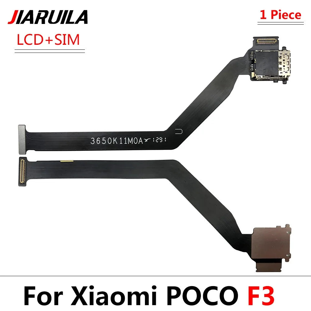 New For Xiaomi Mi 11 12 Lite Pro Poco F3 F4 5G SIM Card Holder Tray Slot Reader Socket Flex Cable  Xiaomi  Xiao mi phone repair parts
