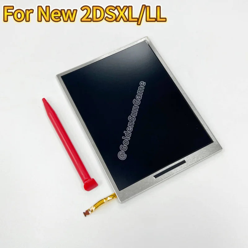 Original for New 2DSXL Bottom Lcd Screen Display with Plastic Touch Screen Stylus Pen for NEW 2dsxl LL Game Console Repair Parts Game console repair parts