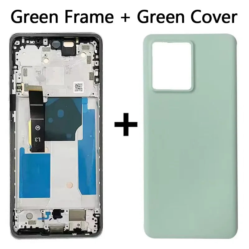 6.55"AMOLED For Motorola Edge 40 Neo XT2307-1 LCD Display Touch Screen with Fingerprint For Moto Edge40 XT2303-2 Display Motorola phone repair parts