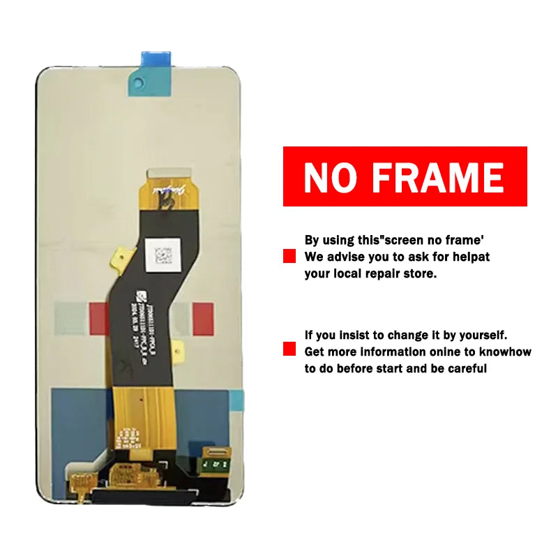 6.6“Tested for ZTE Optus X Tap 3 LCD Display Touch Screen Digitizer Assembly For ZTE Optus X Tap3 P660 Display Replacement ZTE phone repair parts