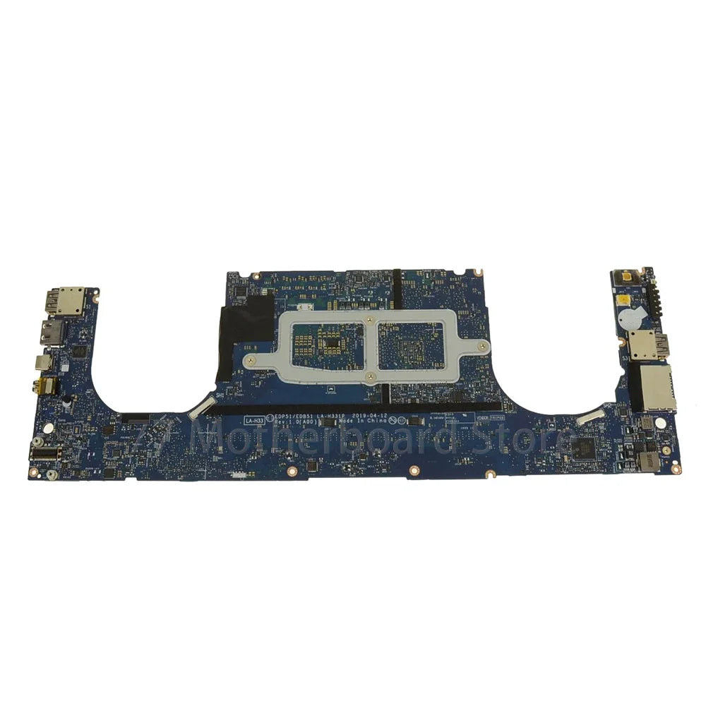 Laptop Motherboard LA-H331P For DELL XPS 15 7590 With CPU I5-9300H I7-9750H I9-9880H GPU GTX1650 4G CN-018W12 18W12 100% Tested Dell laptop repair parts