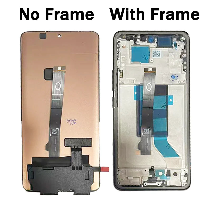 24095PCADG Display Screen For POCO X7 Display for Xiaomi POCO X7 LCD Display Digital Touch Screen with Frame Assembly Oppo phone repair parts Realme phone repair parts