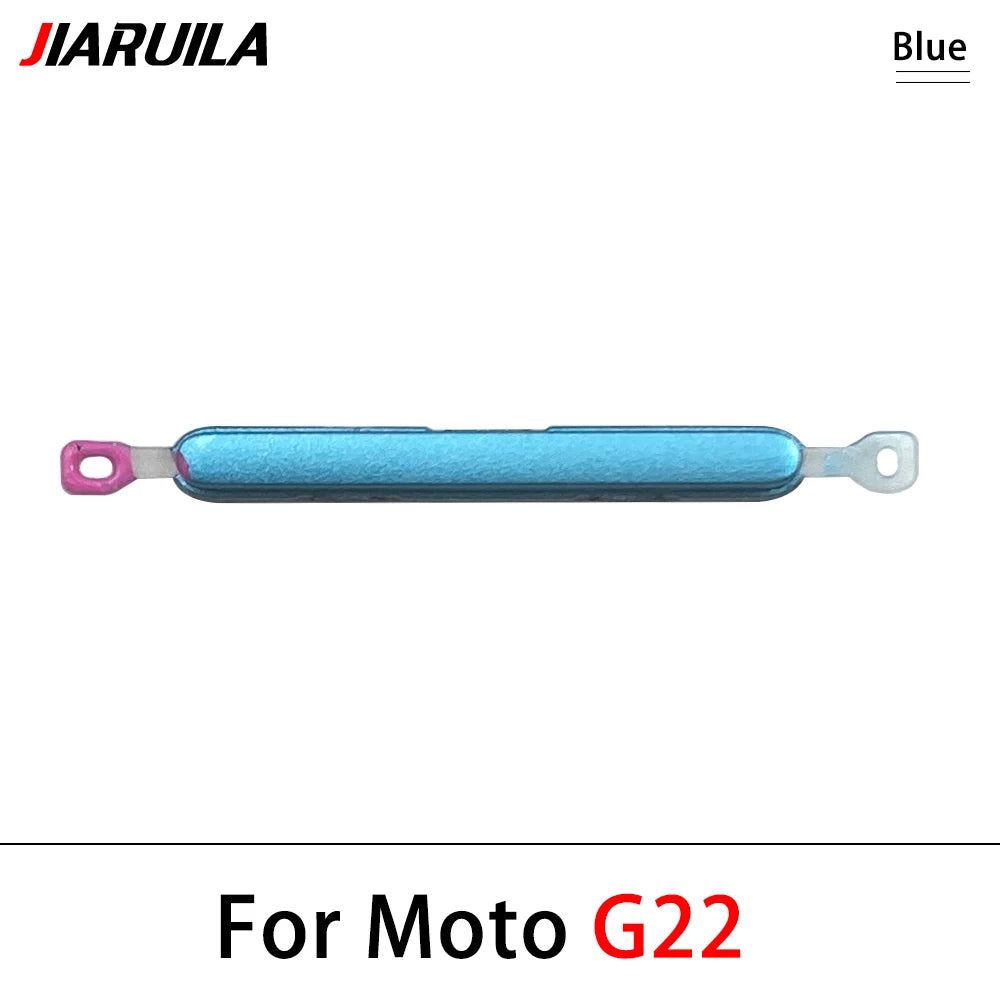 For Motorola Moto G22 G32 G52 G62 G72 G82 5G Side Key Power and Volume Button Replacement Parts Motorola phone repair parts