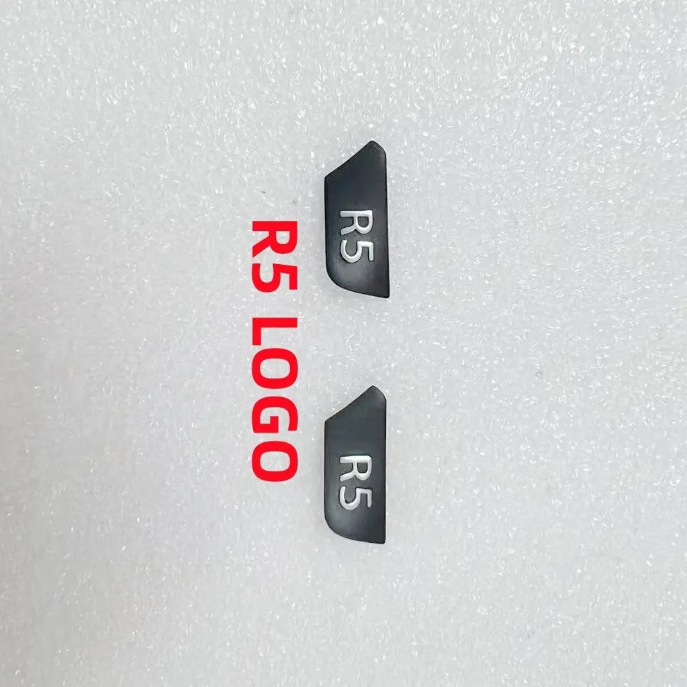 New R5 LOGO for Canon EOS R5 r5 Body LOGO Nameplate Replacement Part  Digital Camera repair parts