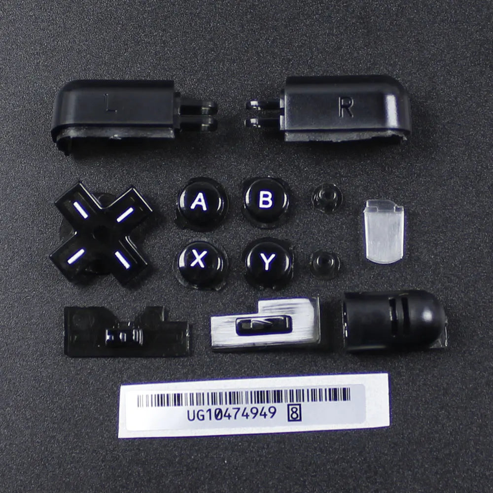 1Set For DS Lite NDSL Game Console Full Set Button Power ON OFF Key ABXY L R D Pad Cross Key Replacement Parts Game console repair parts