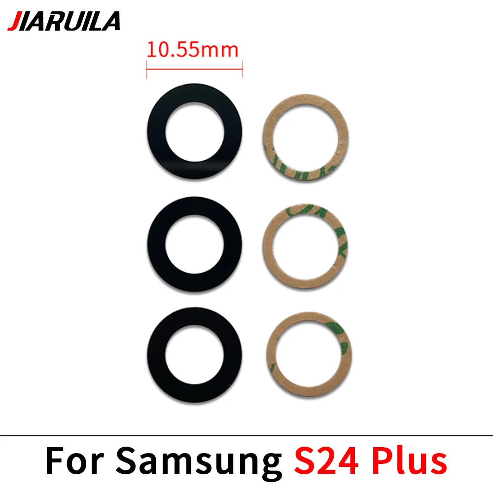 Rear Back Camera Glass Lens For Samsung  S20 S21 S22 S23 S24 Plus Ultra FE 5G Camera Glass With Adhesive Samsung phone repair parts