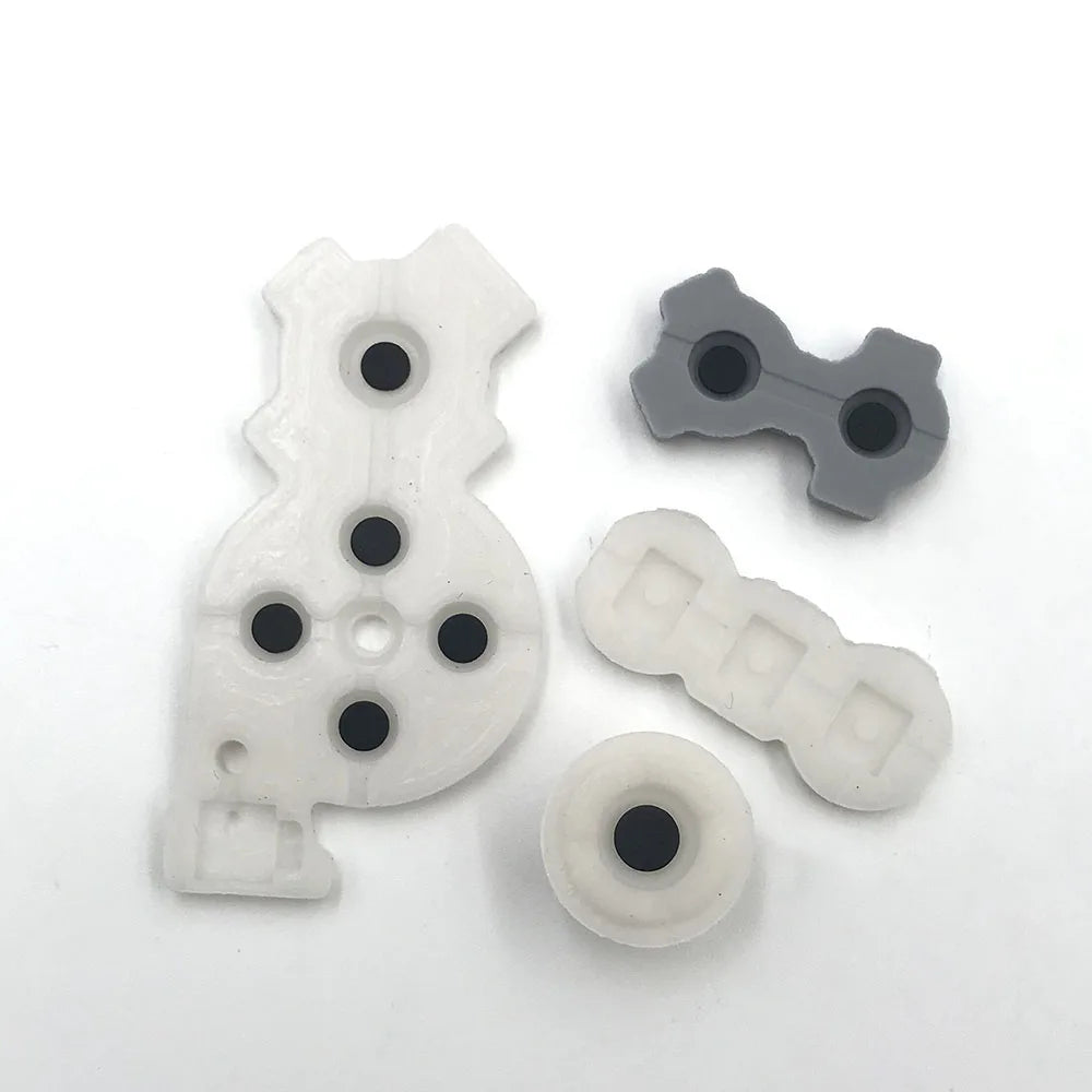 2-10sets Soft Silicone Conductive Rubber Button Pads Set Replacement Part Contact Pads for Nintendo Wii Remote Controller Game console repair parts