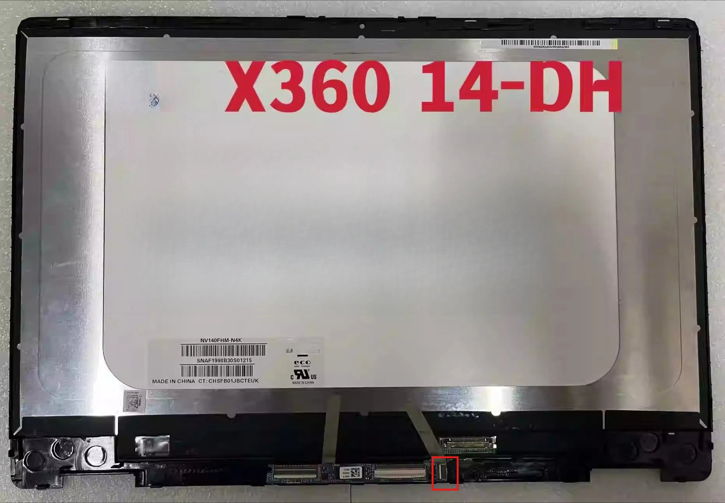 Panel Touch Screen Digitizer LCD Display Assembly For Pavilion X360 14-CD 14-DH 14-DW 14-DY 14-BA 14-FA FC Replacement Panel