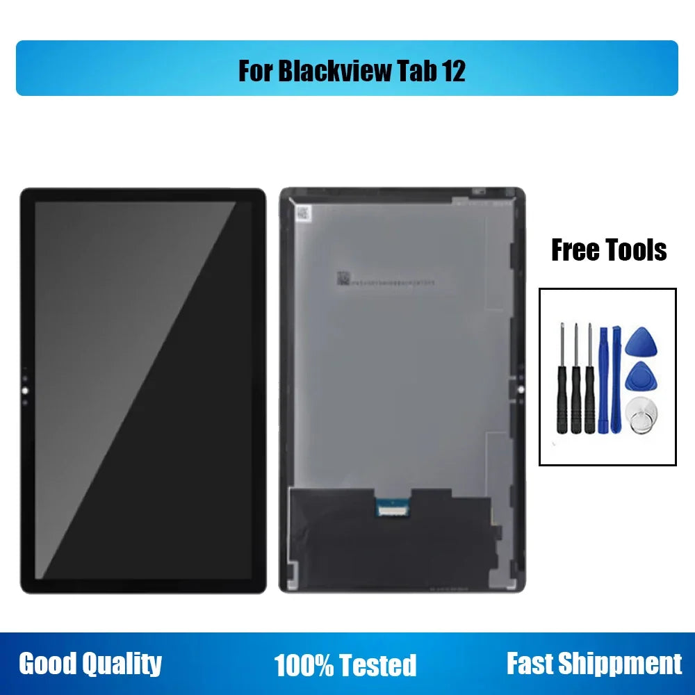 For Blackview Tab 12 LCD Display Touch Screen Digitizer Assembly Replacement Tools Tablet repair parts