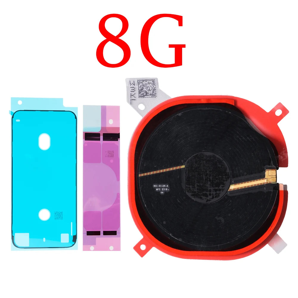 Wireless Charging Chip Coil NFC Module Flex Cablefor iPhone 8 8 Plus Charger Panel iPhone phone repair parts