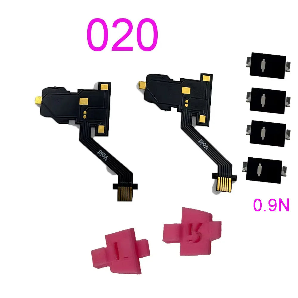 1set DIY Micro Switch  Clicky 0.9 N  Hair Trigger Kit for PS5 Controller BDM-010 & BDM-020, Shoulder Buttons Game console repair parts