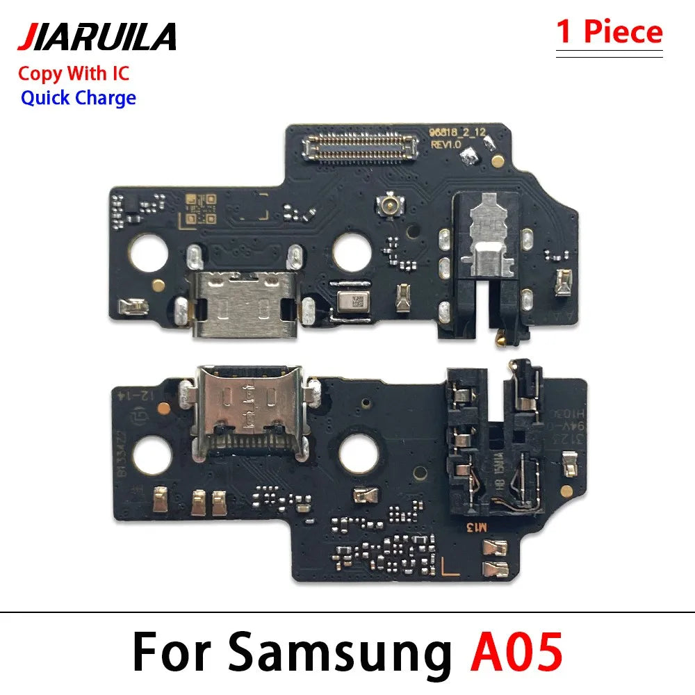 USB Charging Port Board Connector Port Main Mainboard Flex Cable For Samsung A05 A05s A15 A25 A35 A55 A06 A16 4G 5G Samsung phone repair parts