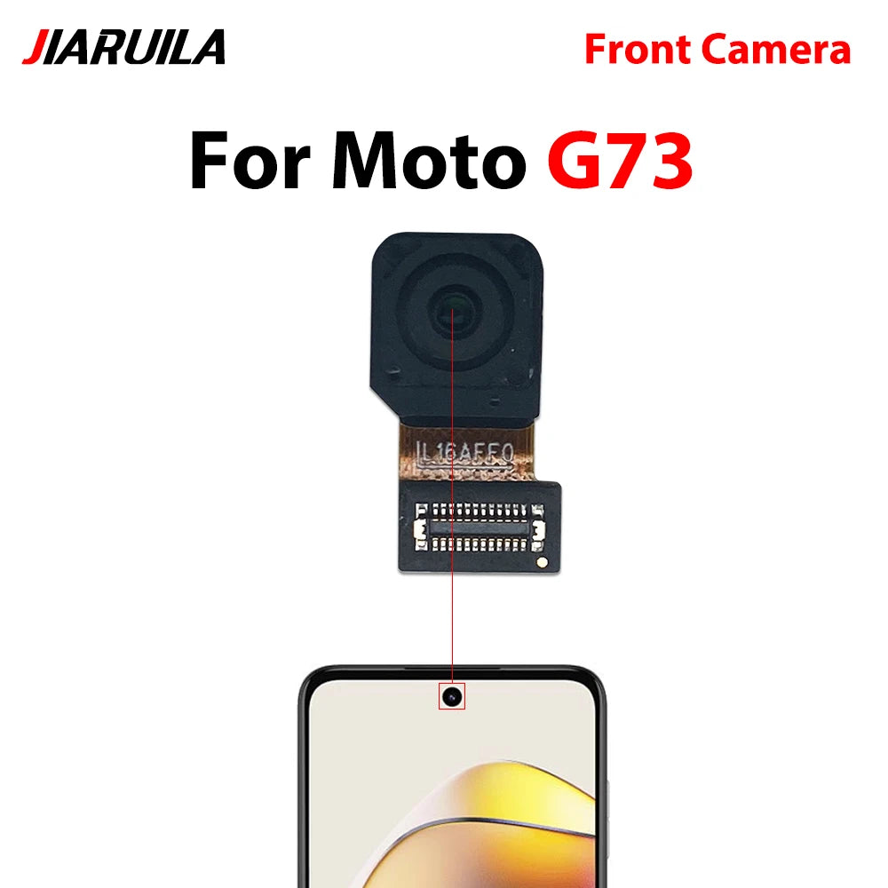 Back Rear Camera Big Main Camera Front Camera Flex Cable For Motorola Moto G22 G32 G62 G13 G23 G73 G14 G24 G55 G34 G84 G35 5G Motorola phone repair parts