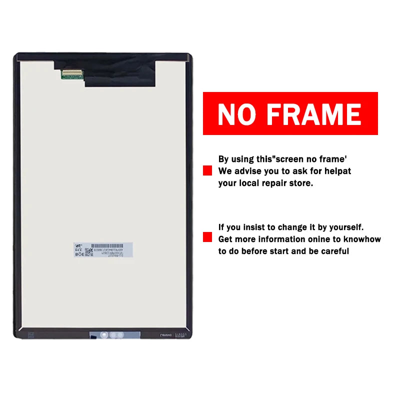 10.1"inch New For Lenovo Smart Tab M10 HD 2nd Gen X306 TB-X306X TB-X306F LCD Display Touch Screen Digitizer Assembly Replacement Tablet repair parts