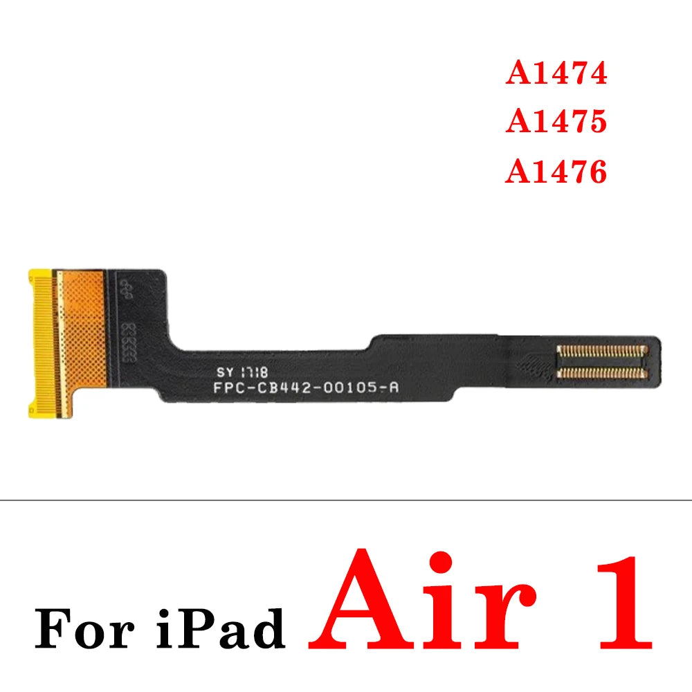 1Pcs LCD Screen Display Connector Motherboard Flex Cable Compatible For iPad 5 6 7 8 9 Gen 2017 2018 2019 2020 2021 Air 1 2 3 4 iPad tablet repair parts