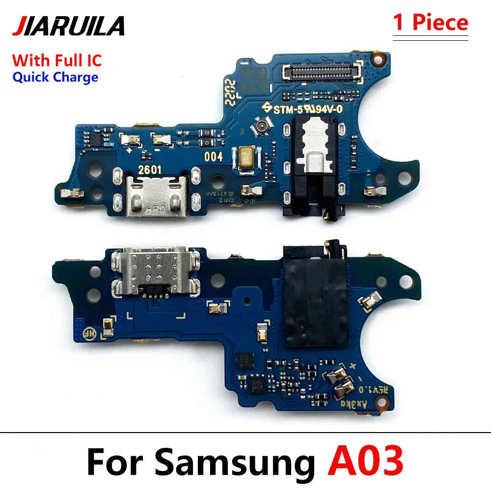 For Samsung A02 A12 A22 A32 A52 A72 A52s A03 A03s A04E 4G 5G USB Charging Port Dock Charger Connector Board Flex Cable Samsung phone repair parts