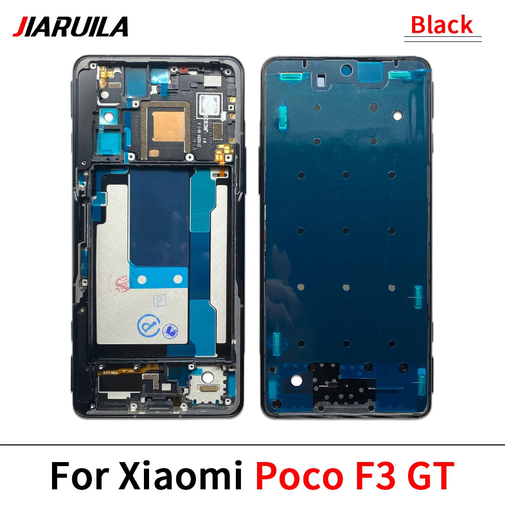 New Front Housing LCD Frame Screen Bezel Holder For Xiaomi Poco F3 F4 X3 GT M3 M4 M5s X5 X6 Pro 4G 5G Xiaomi  Xiao mi phone repair parts