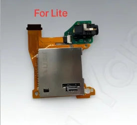Replacement Repair Parts for Switch NS Switch Lite NS OLED Game Console Card Slot with Headset Motherboard PCB for Fan Game console repair parts