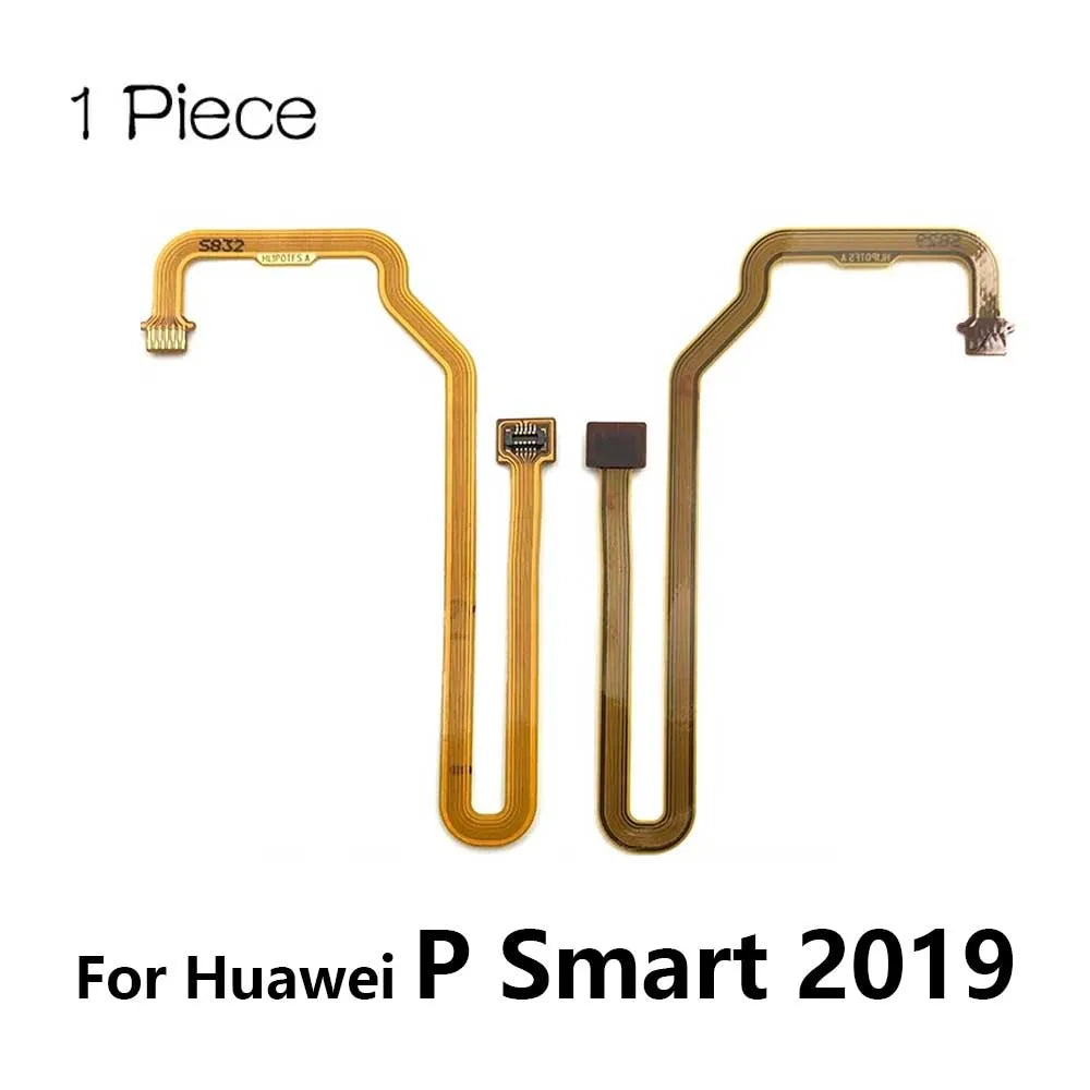Fingerprint Sensor Scanner Touch ID Connecter Flex Cable For Huawei Honor 8 9 10 7X 8X 9X P10 P20 P30 Lite Pro P Smart Plus 2019 Huawei phone repair parts