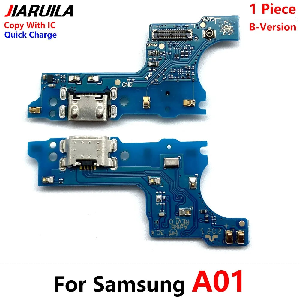 New For Samsung A10 A20 A30 A50 A01 A11 A21s A31 A51 A10s A20s A30s A50s USB Charger Charging Dock Port Connector Flex Cable Samsung phone repair parts