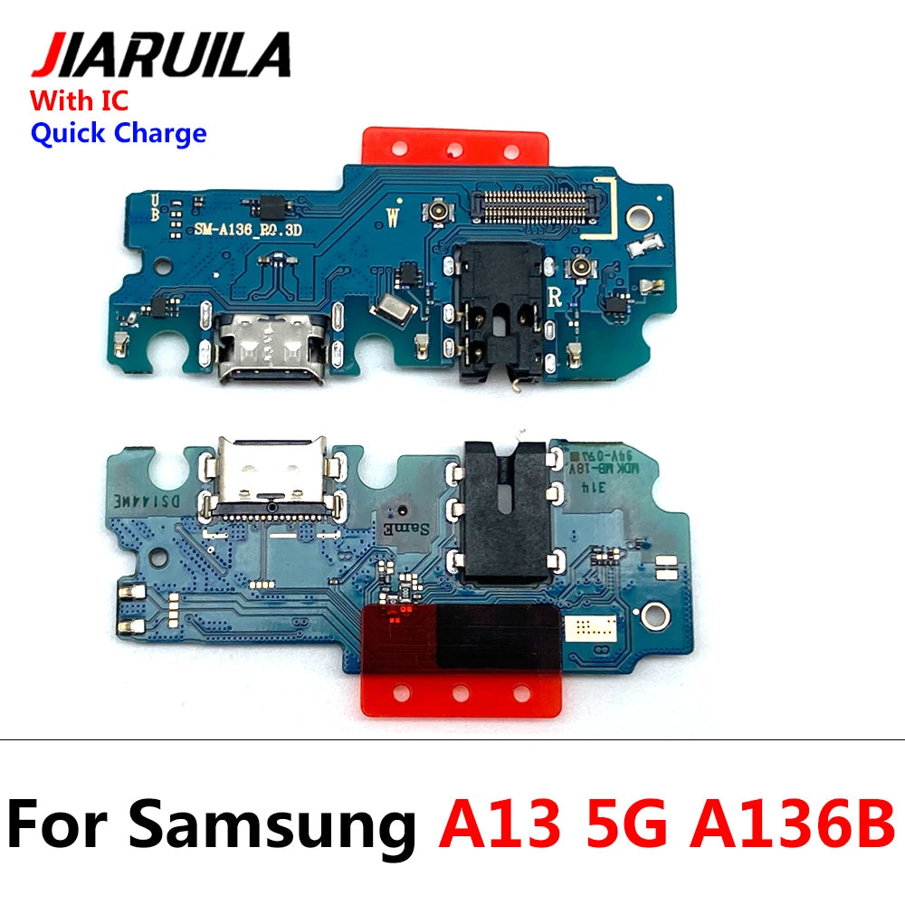 USB Charging Port Microphone Dock Connector Board Flex Cable For Samsung A13 4G 5G A136B A316 A135 A135F Repair Parts Samsung phone repair parts