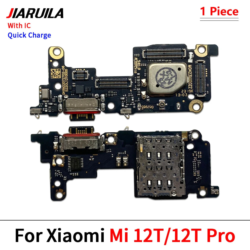 New USB Charging Port Dock Charger Plug Connector Board Flex Cable For Xiaomi Mi 10 10T 11 11T 12 12T 13 13T 14 Pro Lite  Xiaomi  Xiao mi phone repair parts