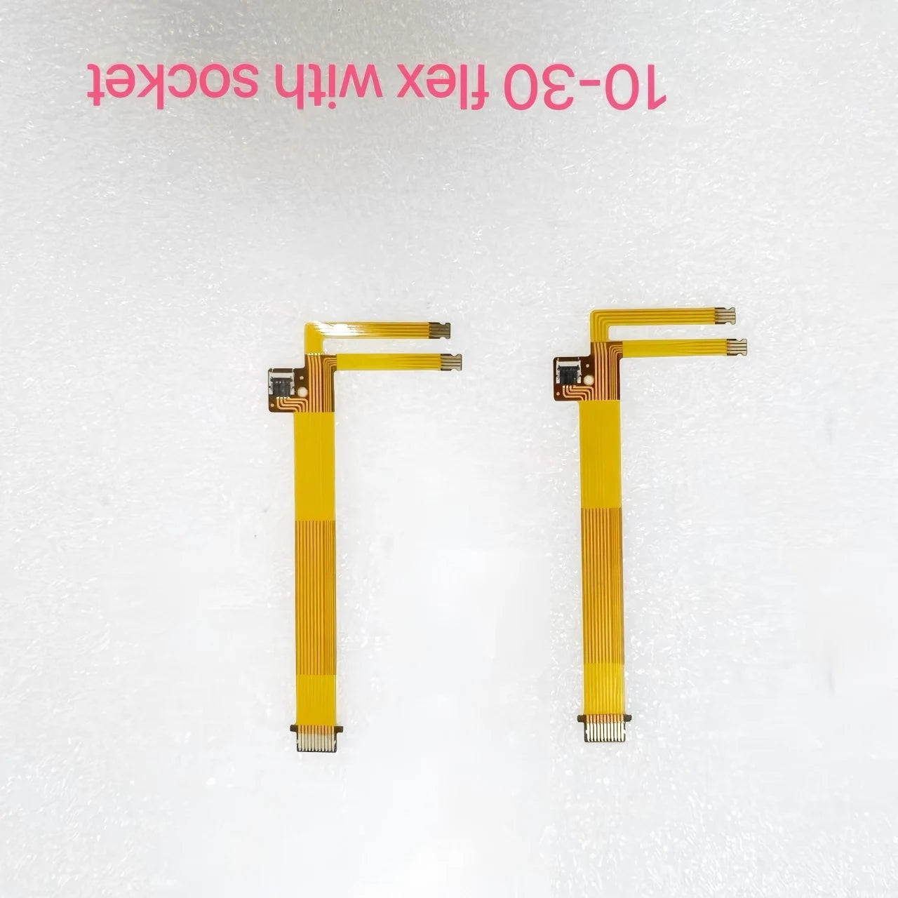 1pcs New Lens Aperture Flex Cable for Nikon 10-30 10-30mm Lens Flex Cable with IC Socket Repair Part Digital Camera repair parts