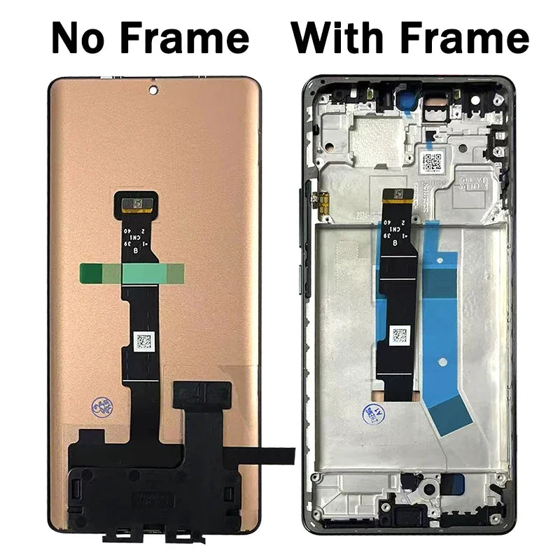 Note14Pro 4G 24116RACCG Display Screen With Frame For Xiaomi Redmi Note 14 Pro 4G LCD Display Screen Touch Digitizer Assembly Xiaomi phone repair parts