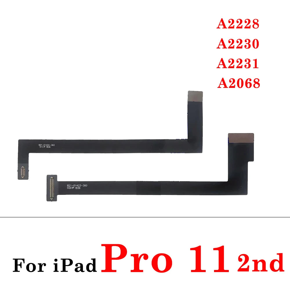 LCD Screen Display Connector Flex Cable For iPad Pro 9.7 10.5 11 12.9 inch 1st 2nd 3rd 4th 5th 6th LCD Motherboard Ribbon Flex iPad tablet repair parts