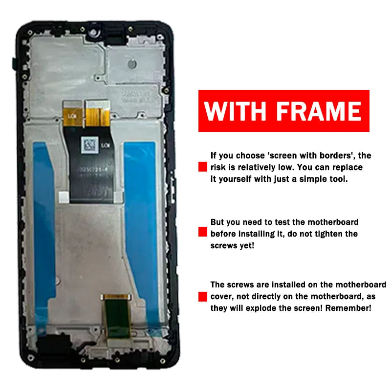 6.75"High Quality For ZTE Blade A76 4G 5G LCD Display Touch Screen Assembly Z2469N Z2474 Display Replacement ZTE phone repair parts