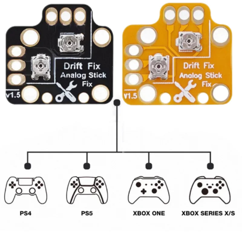 30PCS Universal Gamepad Joystick Drift Repair Board Controller Analog Thumb Stick Drift Fix Mod for PS4 PS5 Xbox One Board  Game console repair parts