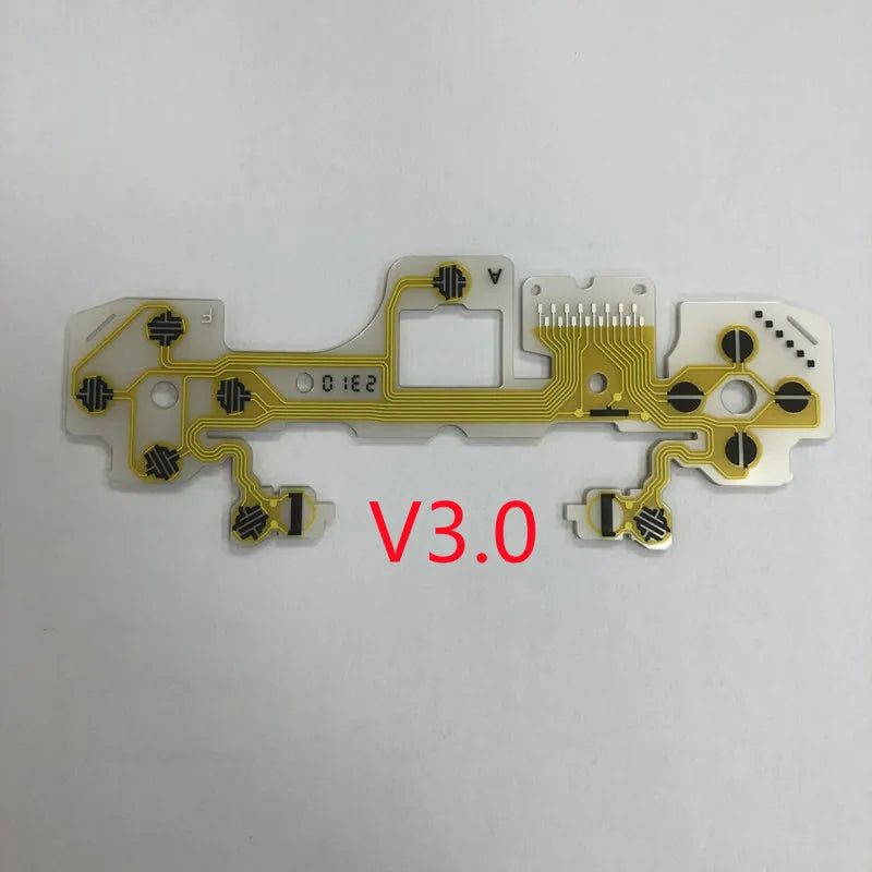100pcs/lot Original New for PS5 Game Pad Controller Analog Joystick Button Conductive Film Flex Cable Ribbon V1.0 / V2.0 / V3.0 Game console repair parts