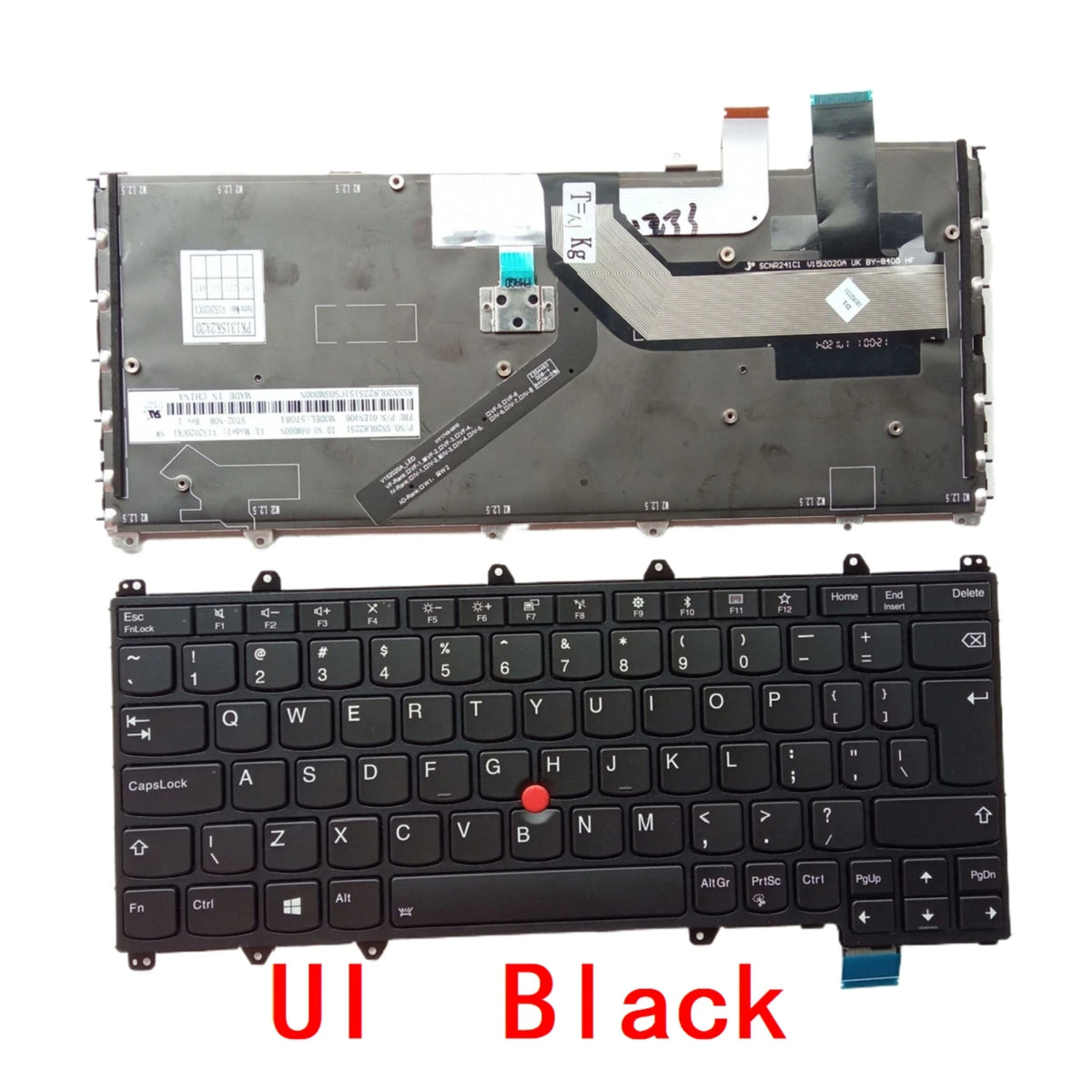New US UI Russian Spanish Latin UK Arab Brazil Portuguese Laptop Backlit Keyboard For Lenovo Thinkpad X380 Yoga 260 370 Lenovo laptop repair parts