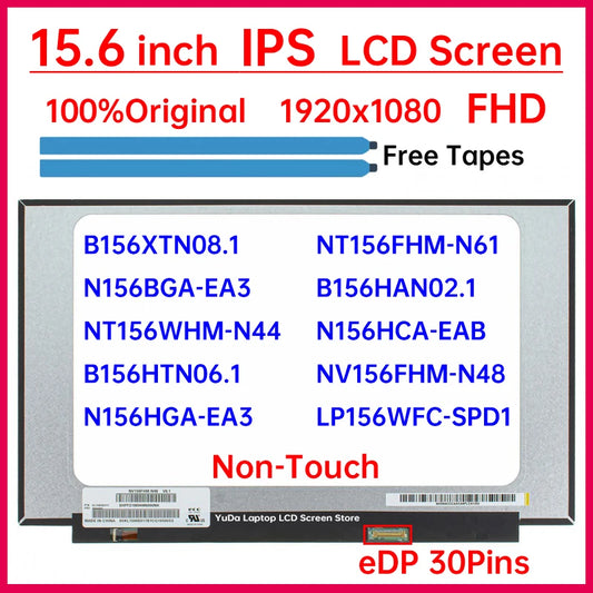 15.6" LCD Screen For Lenovo ideapad L340-15 S340-15 S145-15API 15AST 15IGM 15IIL 15IKB 15IWL 15IML 15IRH Display Matrix Panel Lenovo laptop repair parts