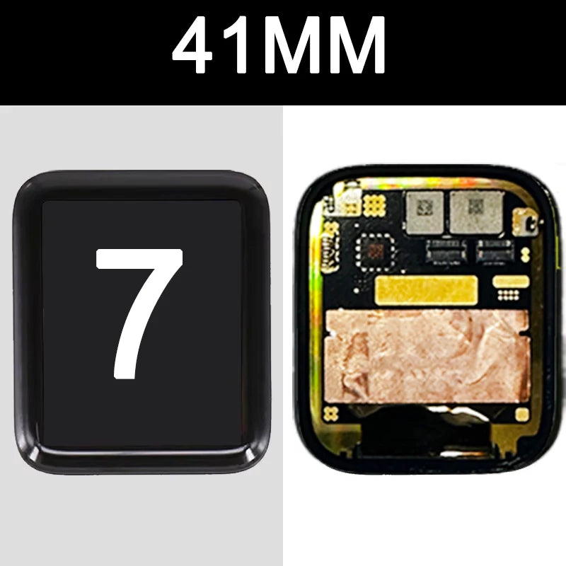 OLED for Apple Watch Series 1 2 3 4 5 6 SE 7 LCD Touch Screen Display Digitizer Assembly iWatch Substitution 38/42/40/44/41/45mm iWatch repair parts