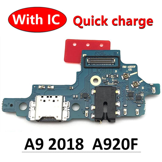 Dock Connector Charging Port Flex Cable For Samsung A9 2018 A920F USB Flex Cable Replacement Samsung phone repair parts
